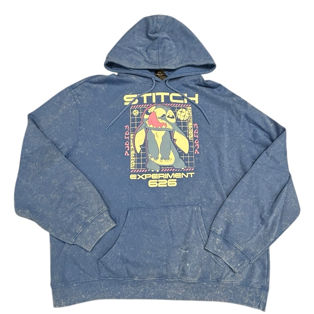 MAD Engine Stitch Experiment 626 Blue Hoodie Men’s 2XL‎